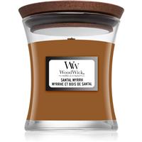 Woodwick Santal Myrrh scented candle 85 g