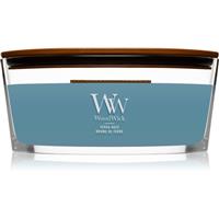 Woodwick Terra Haze scented candle with wooden wick (hearthwick) 453 g