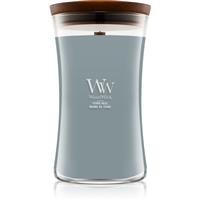 Woodwick Terra Haze scented candle with wooden wick 610 g