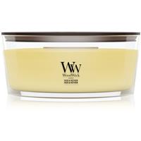 Woodwick Yuzu & Vetiver scented candle with wooden wick 453.6 g