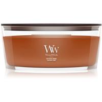 Woodwick Saffron Smoke scented candle with wooden wick 453.6 g