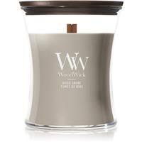 Woodwick Wood Smoke scented candle with wooden wick 275 g