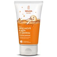 Weleda Kids Happy Orange shower cream and shampoo for children 2-in-1 150 ml