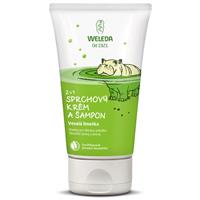 Weleda Kids Cheerful Lime shower cream and shampoo for children 2-in-1 150 ml