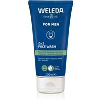 Weleda For Men 2v1 cleansing gel for face and beard 100 ml