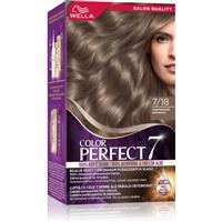Wella Color Perfect hair colour shade 7/18 Cool Pearl Med Blonde 1 pc