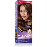 Wella Wellaton Intense Golden Sunset permanent hair dye with argan oil 5/3 Light Golden Brown 1 pc