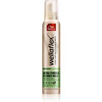 Wella Wellaflex Silk Finish & Hold styling mousse ultra strong hold 200 ml