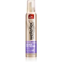 Wella Wellaflex Fullness Volume styling mousse with extra strong hold for fine hair 200 ml