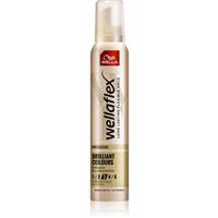 Wella Wellaflex Brilliant Color styling mousse medium control 200 ml