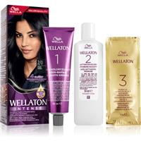 Wella Wellaton Intense permanent hair dye with argan oil shade 2/0 Black 1 pc