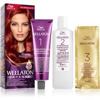 Wella Wellaton Intense permanent hair dye with argan oil shade 6/45 Red Passion 1 pc