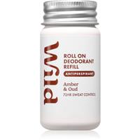 Wild Amber & Oud Refill antiperspirant roll-on refill 50 ml