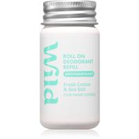 Wild Fresh Cotton & Sea Salt Refill antiperspirant roll-on refill 50 ml