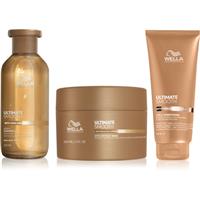Wella Professionals Ultimate Smooth bundle set for shiny and soft hair