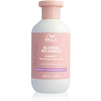 Wella Professionals Invigo Blonde Recharge shampoo for blonde hair neutralising yellow tones 300 ml