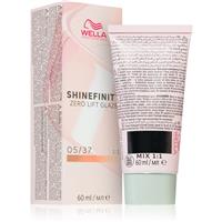 Wella Professionals Shinefinity Zero Lift Glaze demi-permanent hair dye shade 05/37 - Caramel Espresso 60 ml