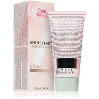 Wella Professionals Shinefinity Zero Lift Glaze demi-permanent hair dye shade 09/05 - Silk Blush 60 ml
