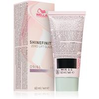 Wella Professionals Shinefinity Zero Lift Glaze demi-permanent hair dye shade 09/61 - Iced Platinum 60 ml