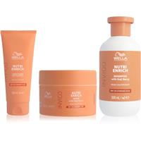 Wella Professionals Invigo Nutri-Enrich set for dry and damaged hair 3 pc