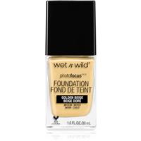 Wet n Wild PhotoFocus mattifying liquid foundation shade Golden Beige 30 ml