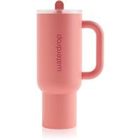 Waterdrop Explorer Tumbler stainless steel tumbler with straw Pink 1100 ml
