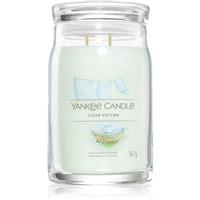 Yankee Candle Clean Cotton scented candle Signature 567 g