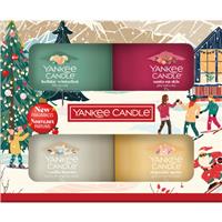 Yankee Candle Christmas Collection 4 Votive Candles gift set