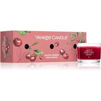 Yankee Candle Black Cherry gift set 3x37 g