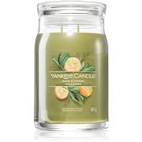 Yankee Candle Sage & Citrus scented candle Signature 567 g