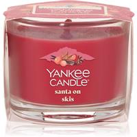 Yankee Candle Santa On Skis votive candle glass 37 g