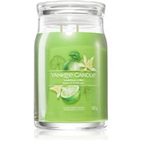 Yankee Candle Vanilla Lime scented candle Signature 567 g