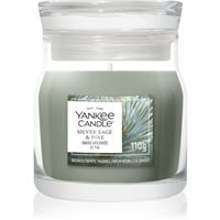 Yankee Candle Silver Sage & Pine scented candle Signature 110 g