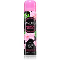 Yardley Blossom & Peach body spray for women 75 ml