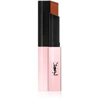 Yves Saint Laurent Rouge Pur Couture The Slim Glow Matte moisturising matt lipstick with shine shade 215 Undisclosed Camel 2 g