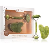 Zo Ayla Jade Facial Roller And Gua Sha Tool gift set for the face