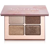 ZOEVA Velvet Love Eyeshadow Quad eyeshadow palette shade Bronze Espresso Eyes 4x1,5 g
