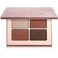 ZOEVA Velvet Love Eyeshadow Quad eyeshadow palette shade Easy Nude Eyes 4x1,5 g