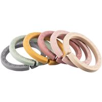 Zopa Silicone Links set of rings Multicolor 6 pc