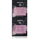 Apivita Express Beauty Pink Clay cleansing mask for the face 2x8 ml