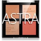 Astra Make-up Romance Palette contouring palette for the face shade 01 Peach Romance 8 g