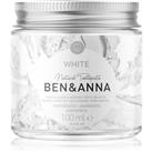 BEN&ANNA Natural Toothpaste White toothpaste in a glass container with whitening effect 100 ml
