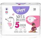 BELLA Baby Happy Soft&Delicate Size 5 Junior disposable nappies 11-18 kg 38 pc