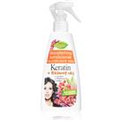 Bione Cosmetics Keratin + Ricinov olej Regenerating Leave-In Conditioner for Hair 260 ml