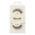 Bloom Natural stick-on eyelashes from human hair No. 213 (Black) 1 cm