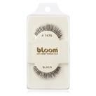 Bloom Natural Stick-On Eyelashes From Human Hair No. 747S (Black) 1 cm
