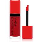 Bourjois Rouge Edition Velvet liquid lipstick with matt effect shade 15 Red-volution 7.7 ml