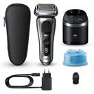 Braun Series 9 PRO+ 9567cc electric shaver with a cleaning and charging station Silver 1 pc