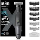 Braun Series X XT5200 trimmer and shaver for beard