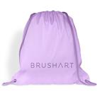 BrushArt Accessories Gym sack lilac drawstring bag Lilac 34x39 cm